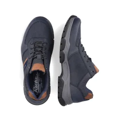 Rieker Low Shoes & Slippers-Men'S Lace-Up Shoes Blue-Brown