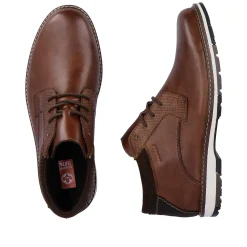 Rieker Low Shoes & Slippers-Men'S Lace-Up Shoes Wood Brown