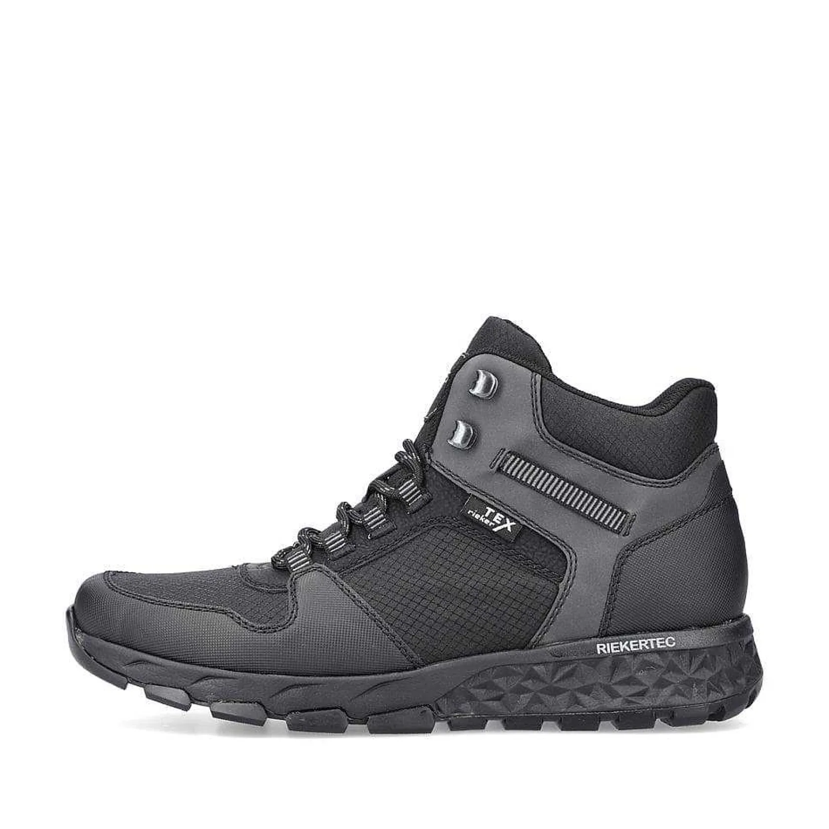 Rieker Low Shoes & Slippers-Men'S Lace-Up Shoes Jet Black