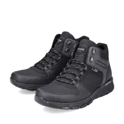 Rieker Low Shoes & Slippers-Men'S Lace-Up Shoes Jet Black