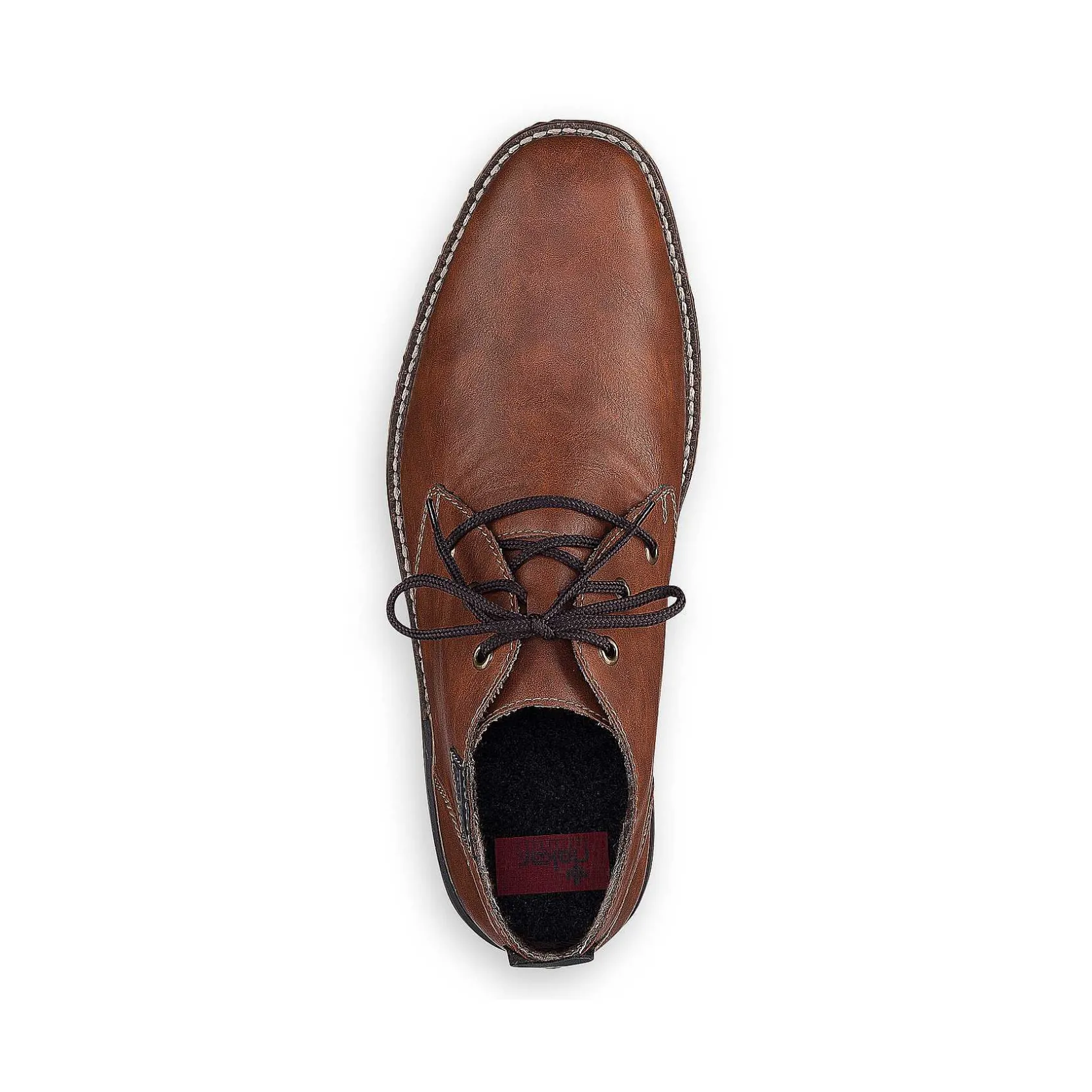 Rieker Low Shoes & Slippers-Men'S Lace-Up Shoes Caramel Brown