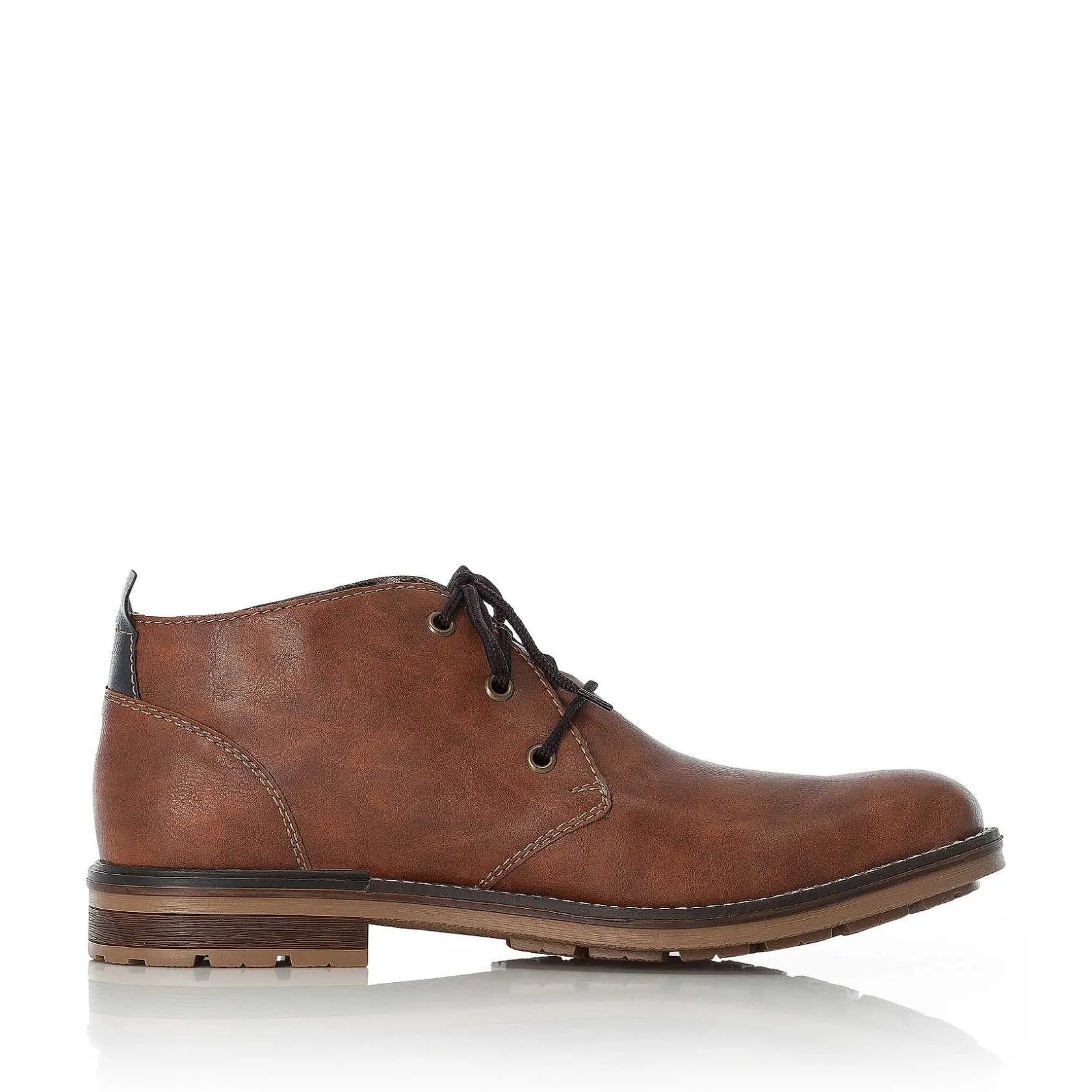 Rieker Low Shoes & Slippers-Men'S Lace-Up Shoes Caramel Brown