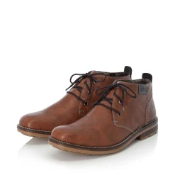 Rieker Low Shoes & Slippers-Men'S Lace-Up Shoes Caramel Brown