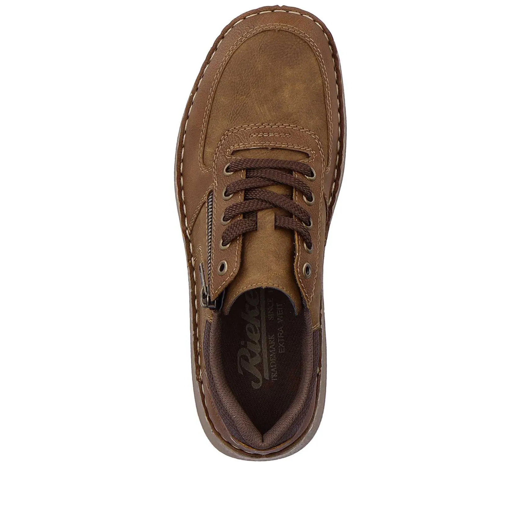 Rieker Low Shoes & Slippers-Men'S Lace-Up Shoes Coffee Brown