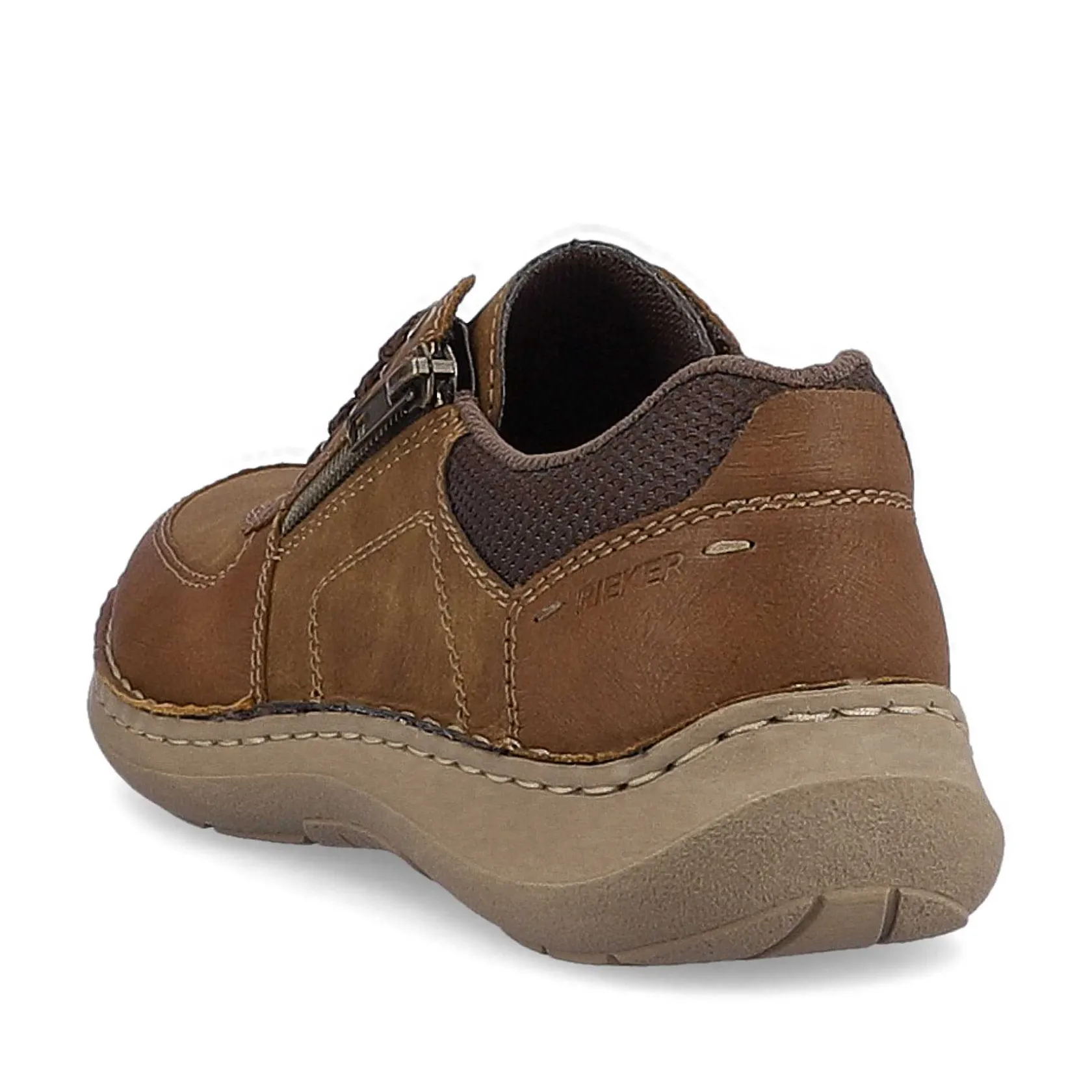 Rieker Low Shoes & Slippers-Men'S Lace-Up Shoes Coffee Brown