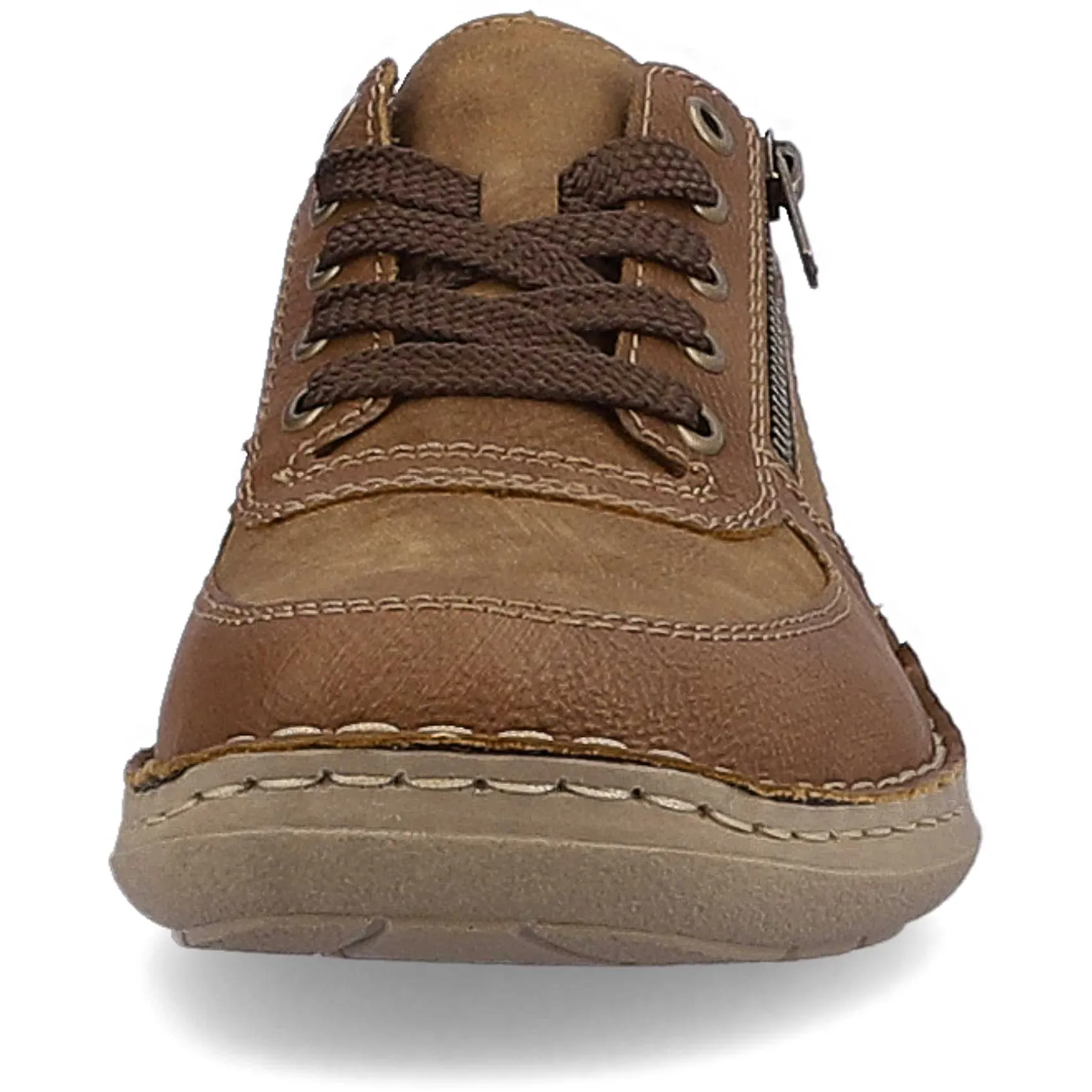 Rieker Low Shoes & Slippers-Men'S Lace-Up Shoes Coffee Brown