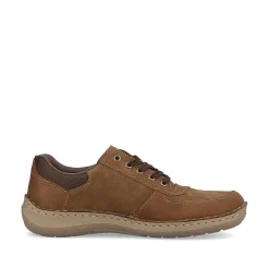 Rieker Low Shoes & Slippers-Men'S Lace-Up Shoes Coffee Brown