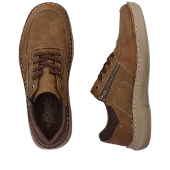 Rieker Low Shoes & Slippers-Men'S Lace-Up Shoes Coffee Brown