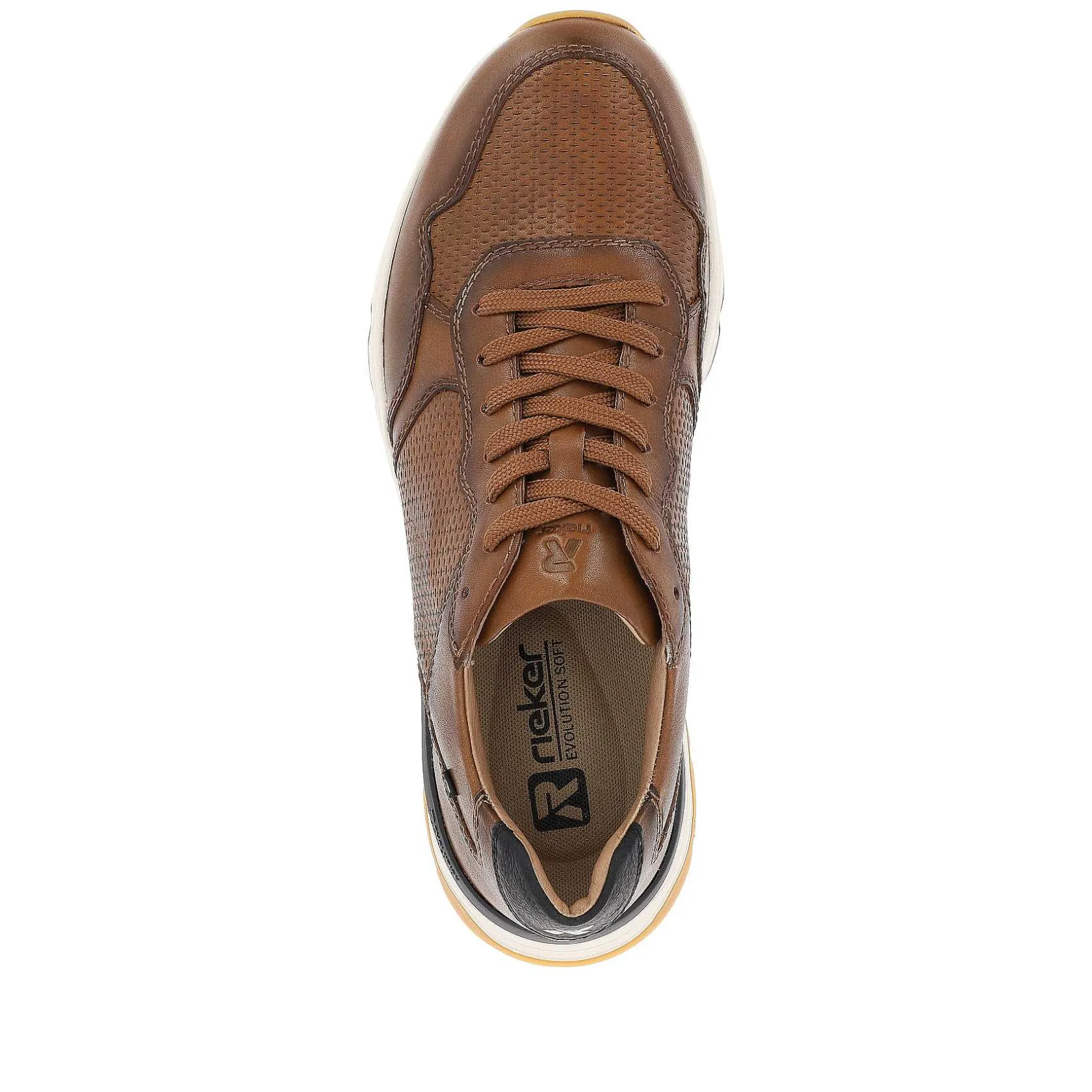 Rieker Sneakers-Men'S Low Nut Brown Sneakers