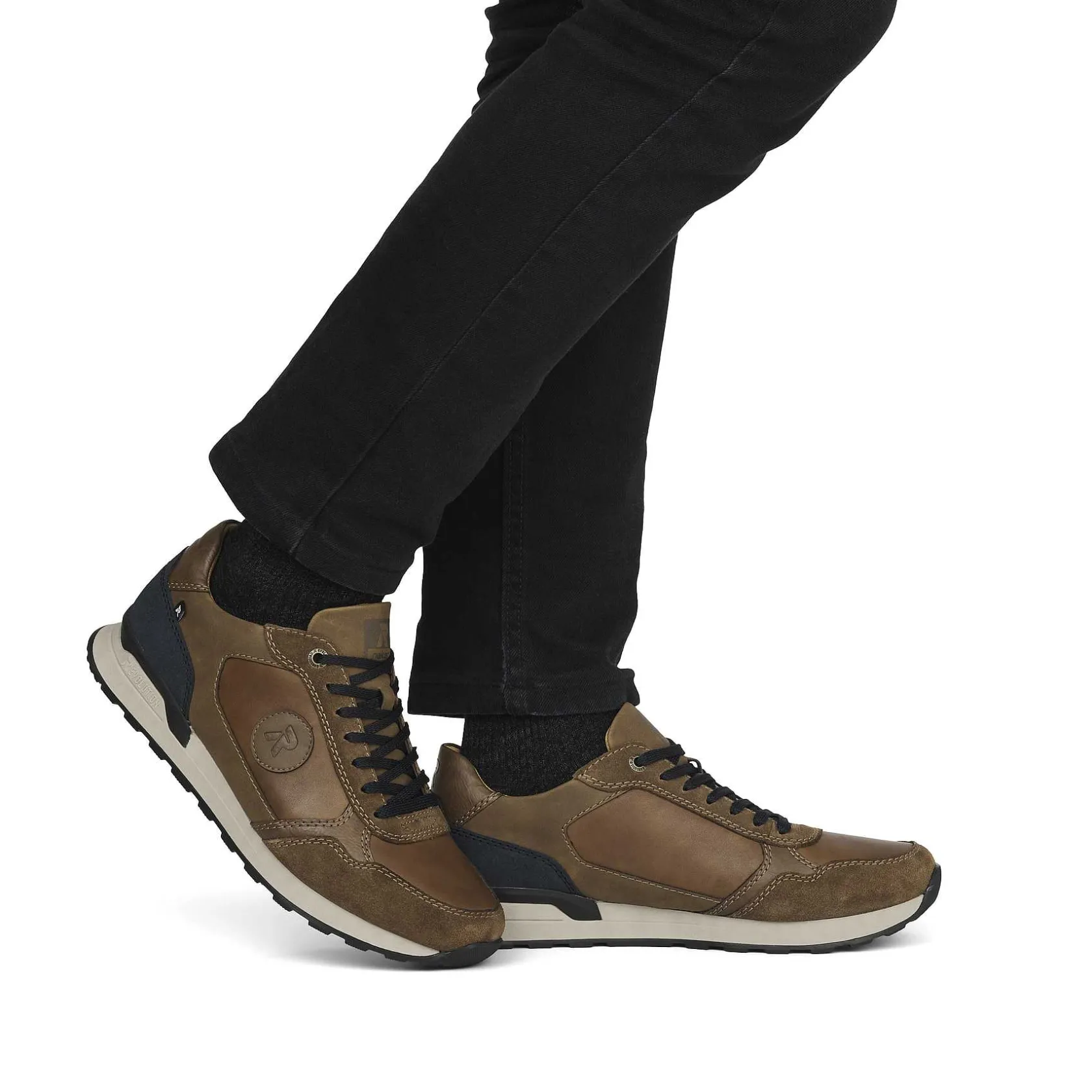 Rieker Sneakers-Men'S Low Nut Brown Sneakers