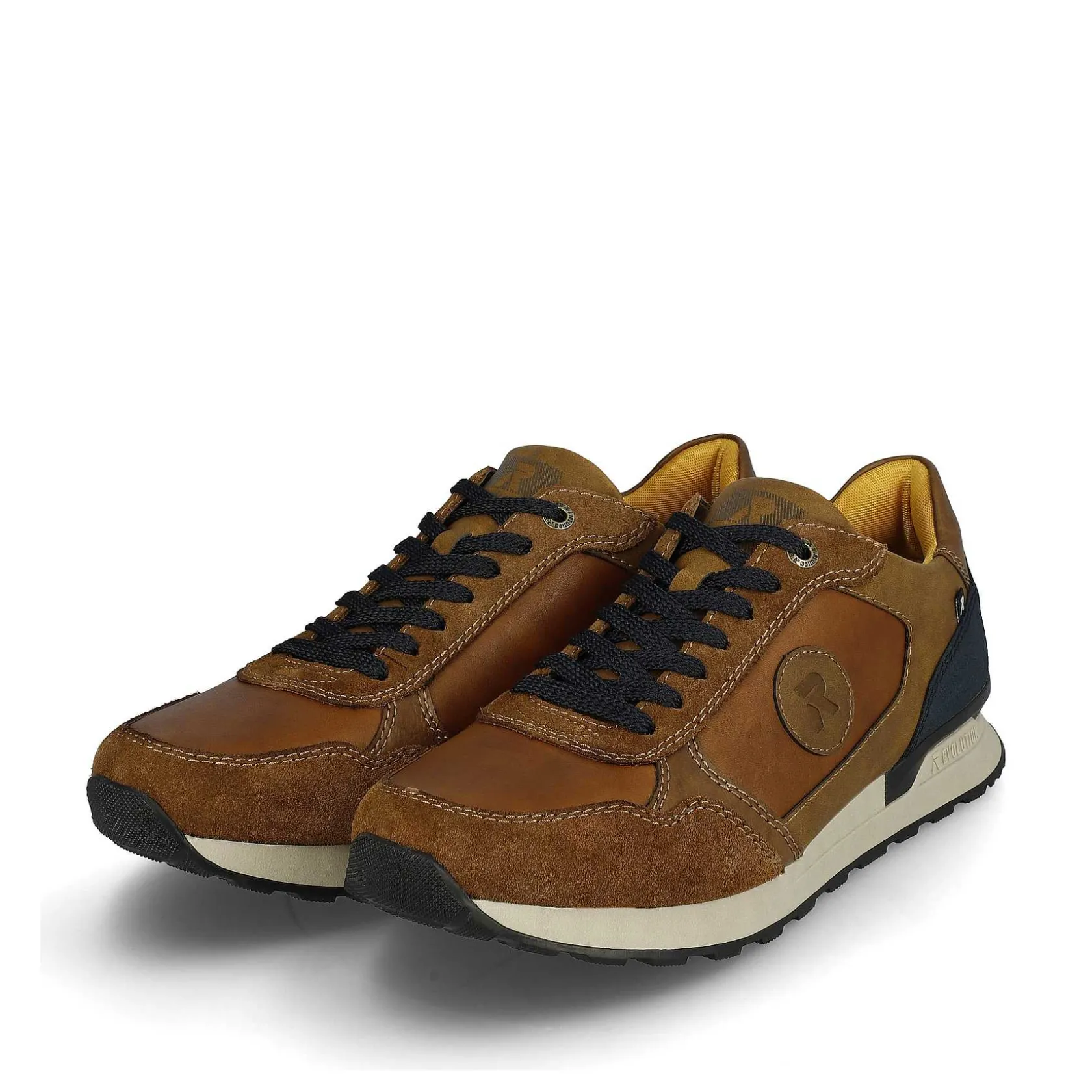 Rieker Sneakers-Men'S Low Nut Brown Sneakers
