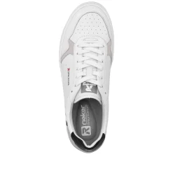 Rieker Sneakers-Men'S Low Sneaker Brilliant-White Graphite-Grey