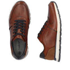 Rieker Sneakers-Men'S Low Sneaker Coffee Brown