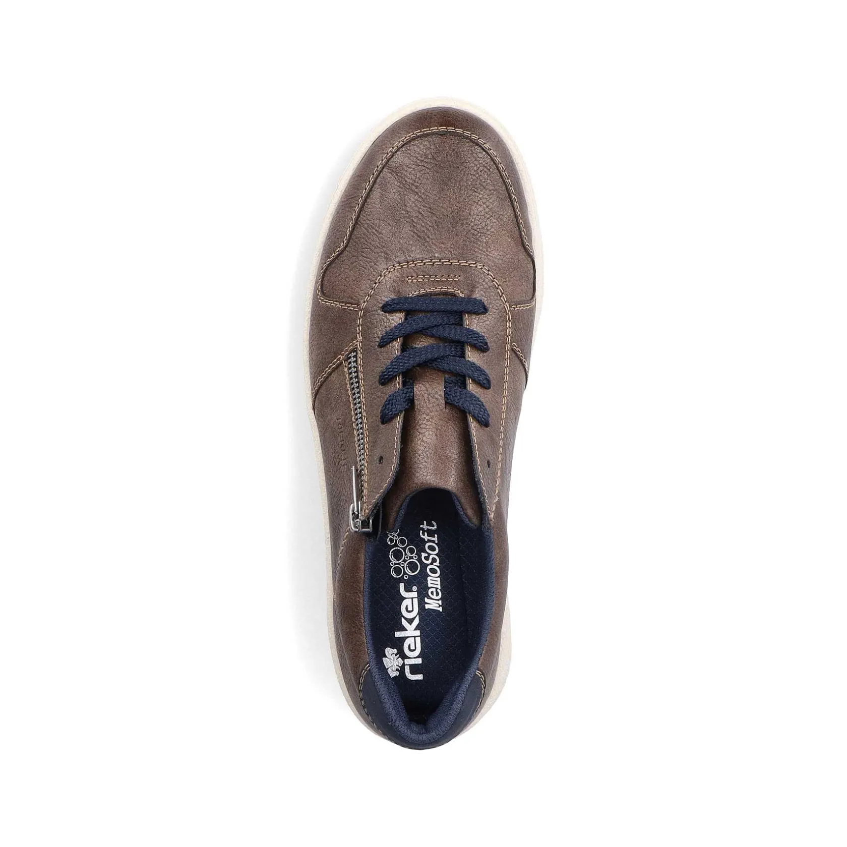 Rieker Sneakers-Men'S Low Sneaker Earth Brown