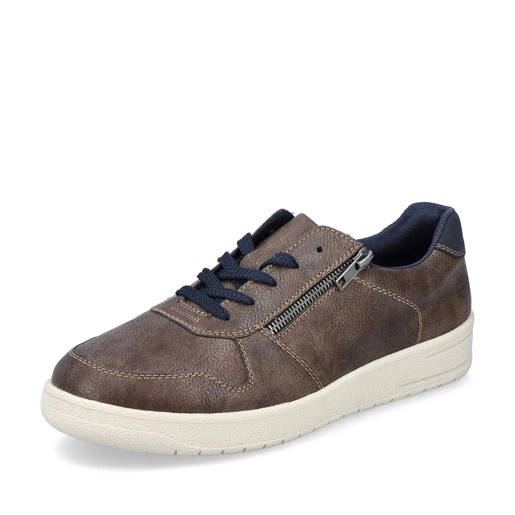 Rieker Sneakers-Men'S Low Sneaker Earth Brown