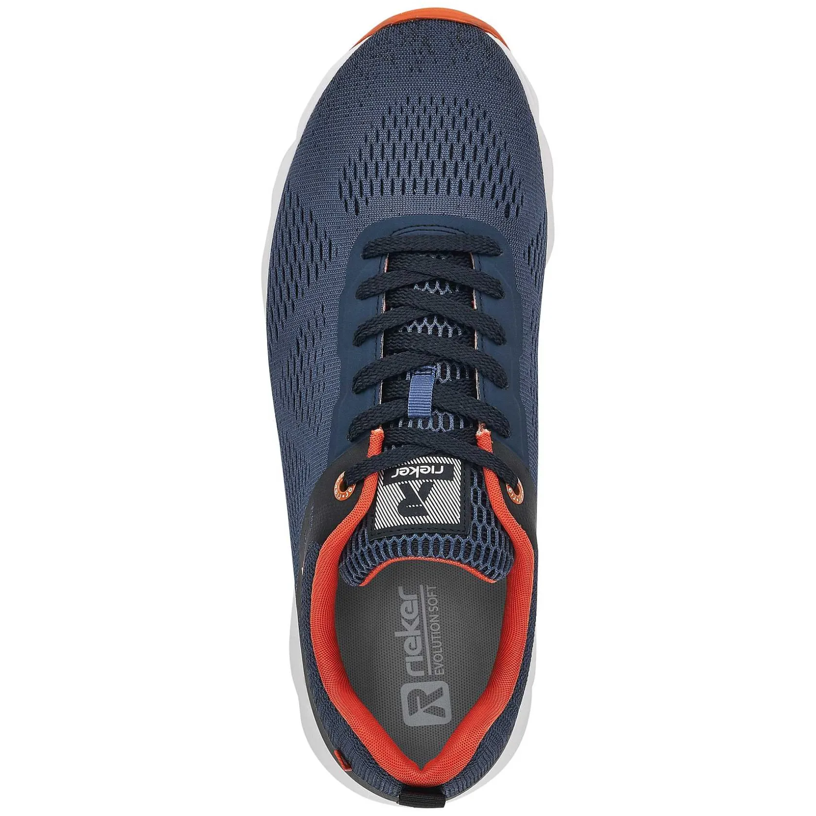 Rieker Sneakers-Men'S Low Sneaker Navy Blue