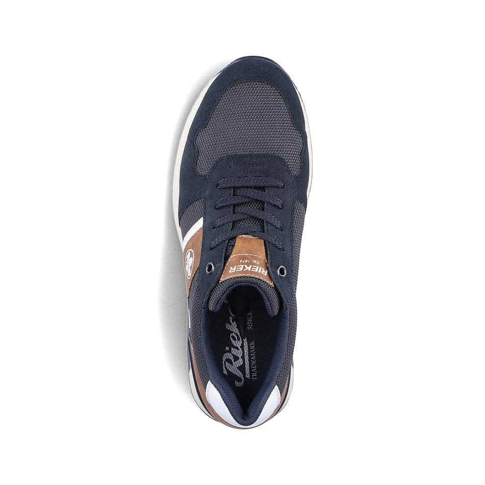 Rieker Sneakers-Men'S Low Sneaker Navy Blue