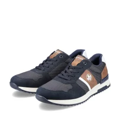 Rieker Sneakers-Men'S Low Sneaker Navy Blue