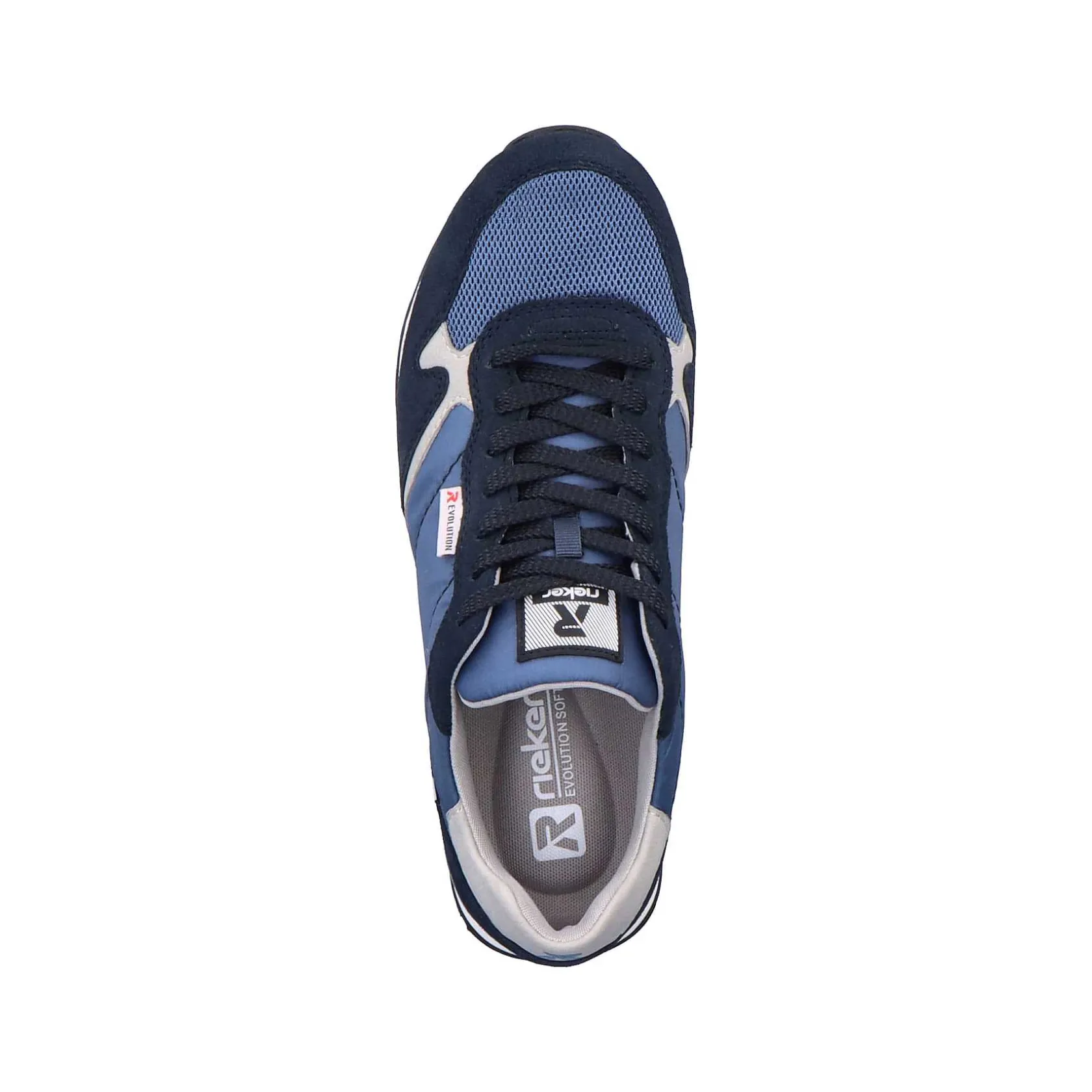 Rieker Sneakers-Men'S Low Sneakers Ocean Blue
