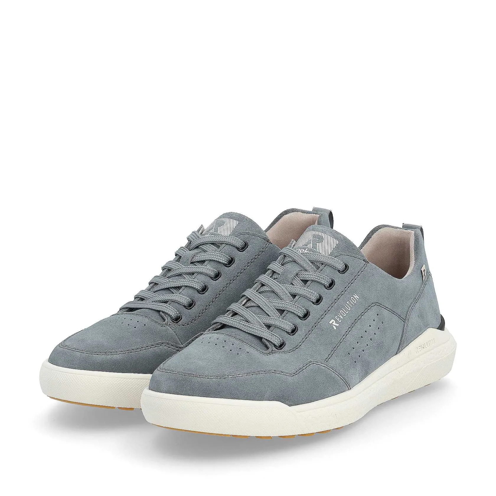 Rieker Sneakers-Men'S Low Sneakers Steel Blue