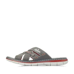 Rieker Mules & Slippers-Men'S Mules Anthracite
