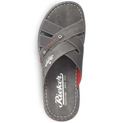 Rieker Mules & Slippers-Men'S Mules Anthracite