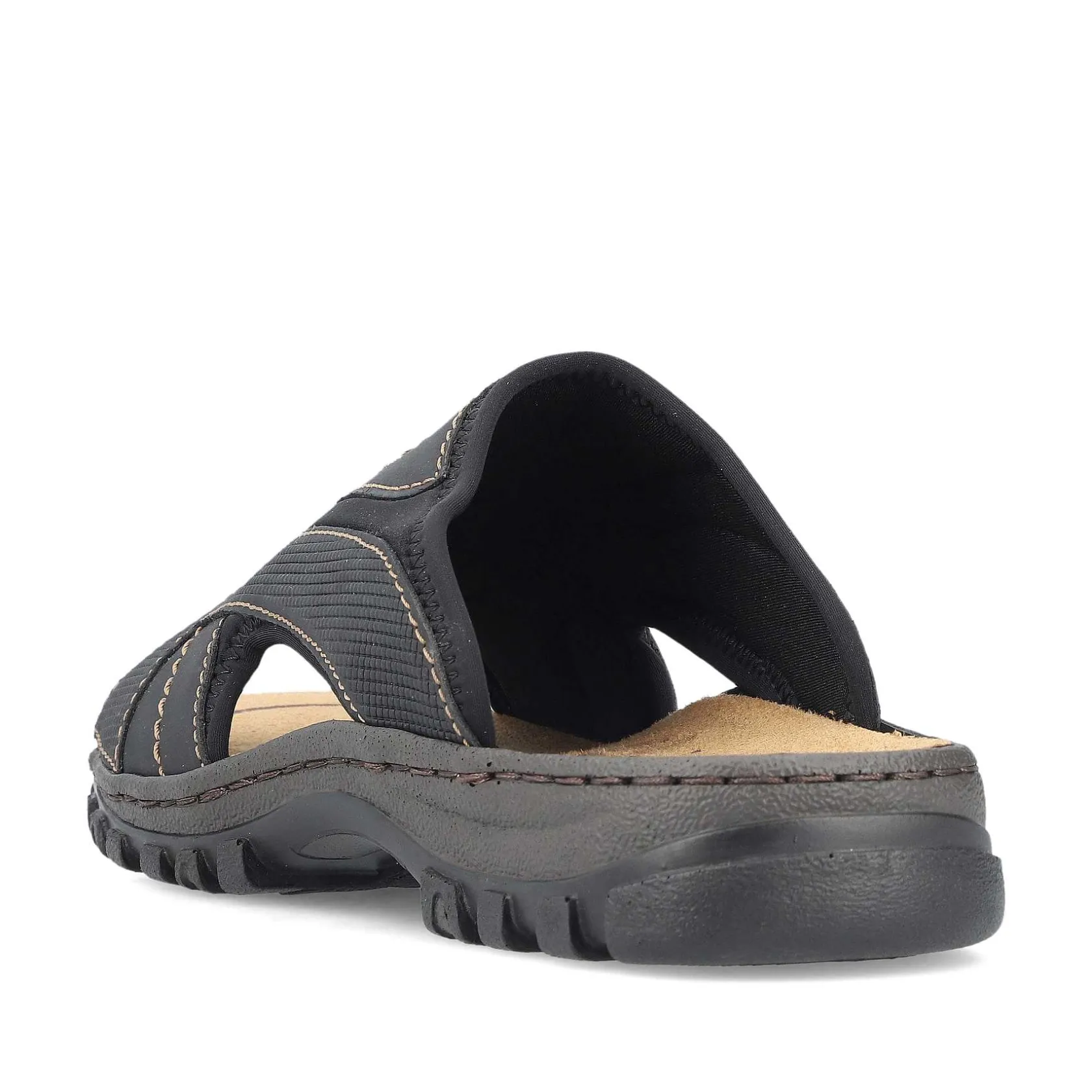 Rieker Mules & Slippers-Men'S Mules Black Gray