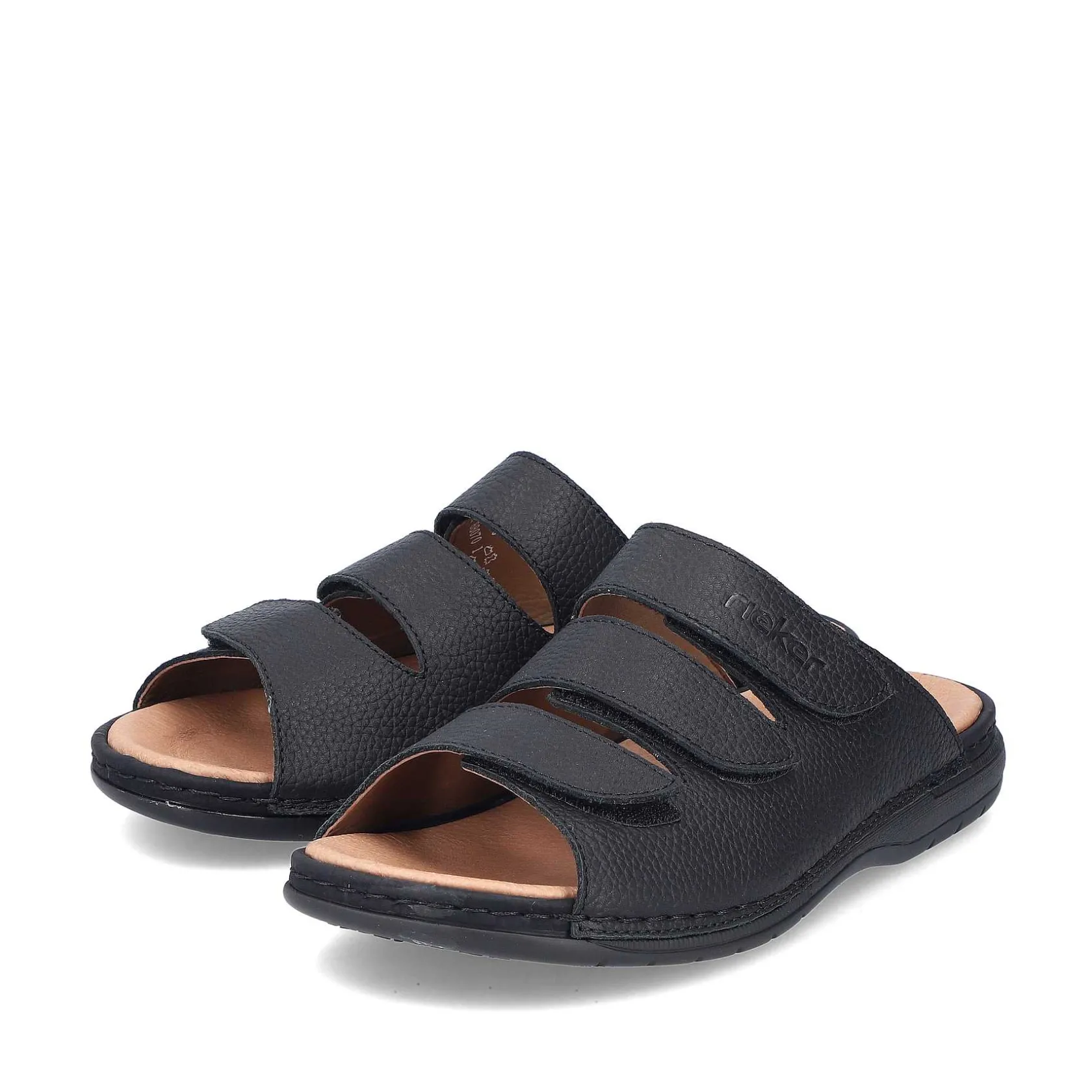 Rieker Mules & Slippers-Men'S Mules Black Gray