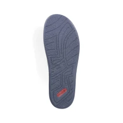 Rieker Summer Shoes-Men'S Mules Blue Gray