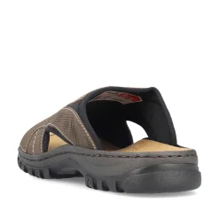 Rieker Mules & Slippers-Men'S Mules Brown Gray