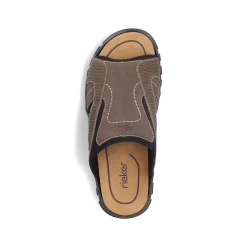 Rieker Mules & Slippers-Men'S Mules Brown Gray