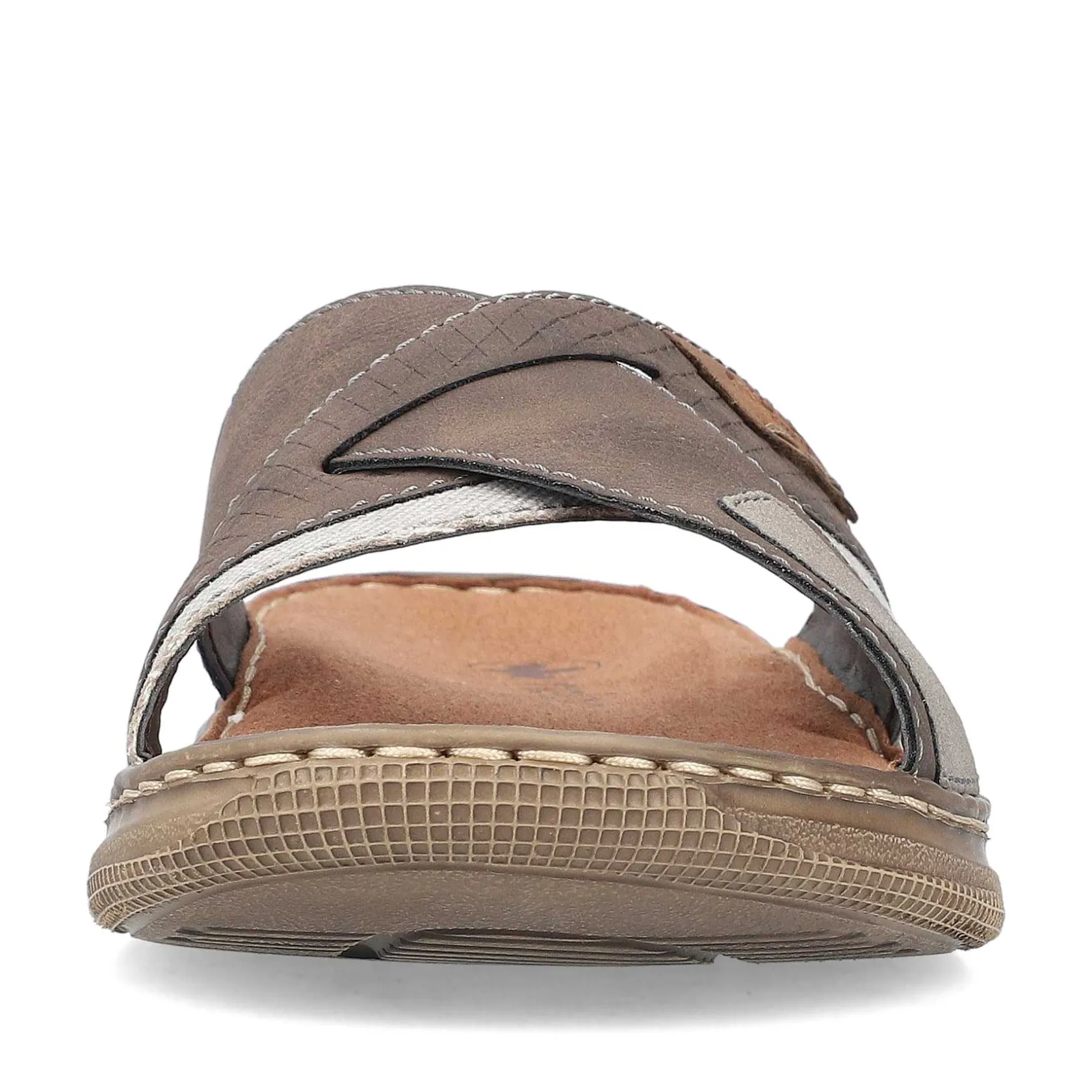 Rieker Mules & Slippers-Men'S Mules Brown Gray
