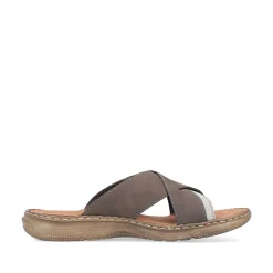 Rieker Mules & Slippers-Men'S Mules Brown Gray