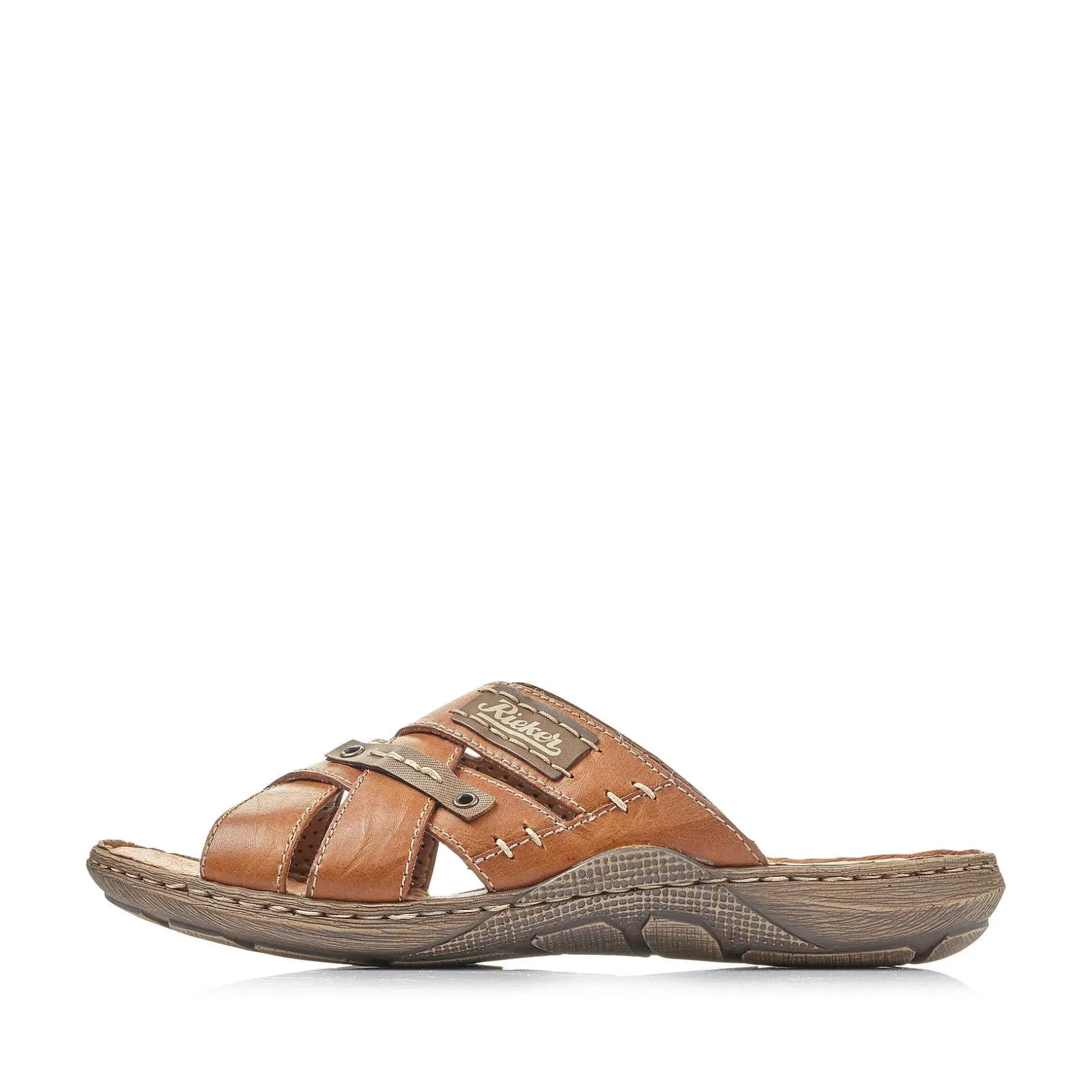 Rieker Mules & Slippers-Men'S Mules Caramel Brown