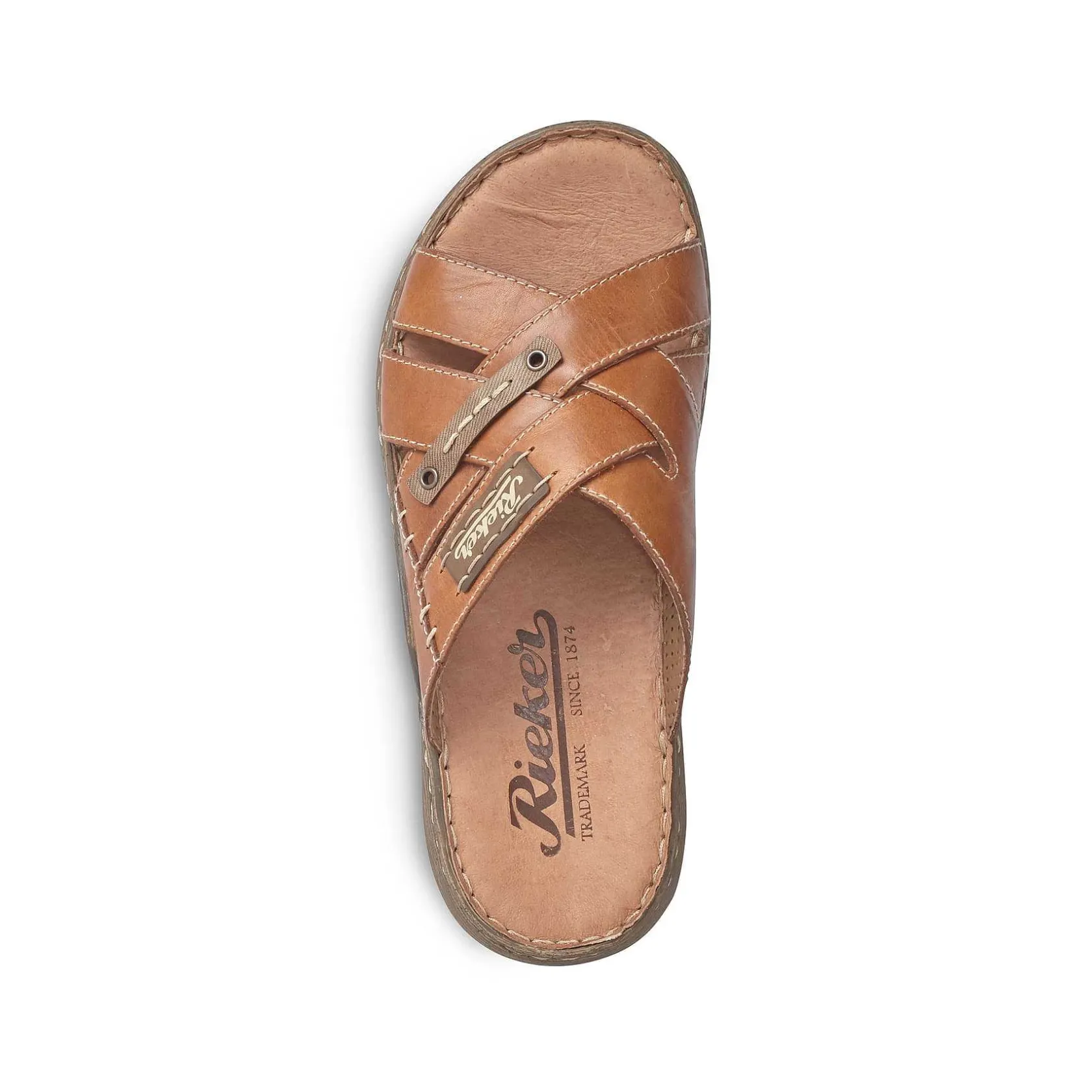 Rieker Mules & Slippers-Men'S Mules Caramel Brown