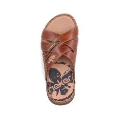 Rieker Mules & Slippers-Men'S Mules Chestnut Brown