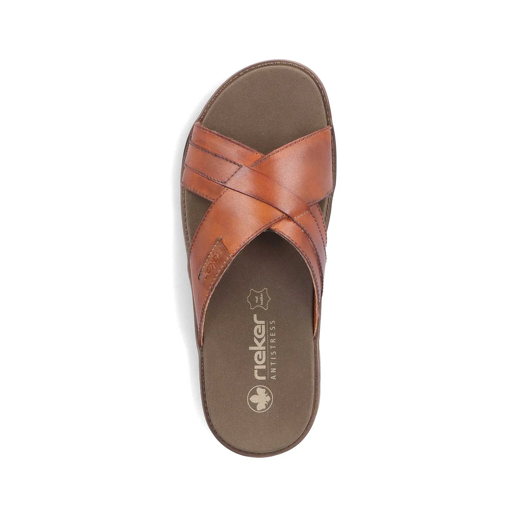 Rieker Mules & Slippers-Men'S Mules Chestnut Brown