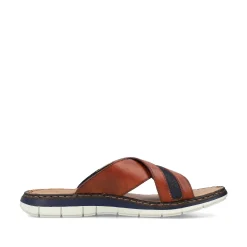 Rieker Mules & Slippers-Men'S Mules Chestnut Brown