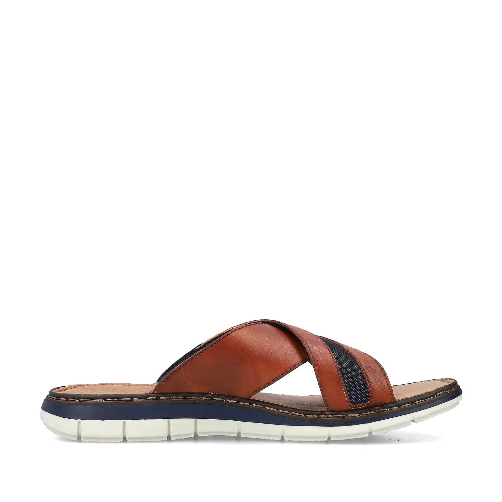 Rieker Mules & Slippers-Men'S Mules Chestnut Brown