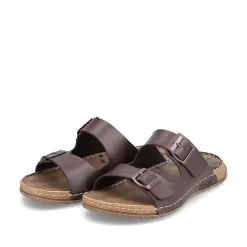 Rieker Mules & Slippers-Men'S Mules Espresso Brown