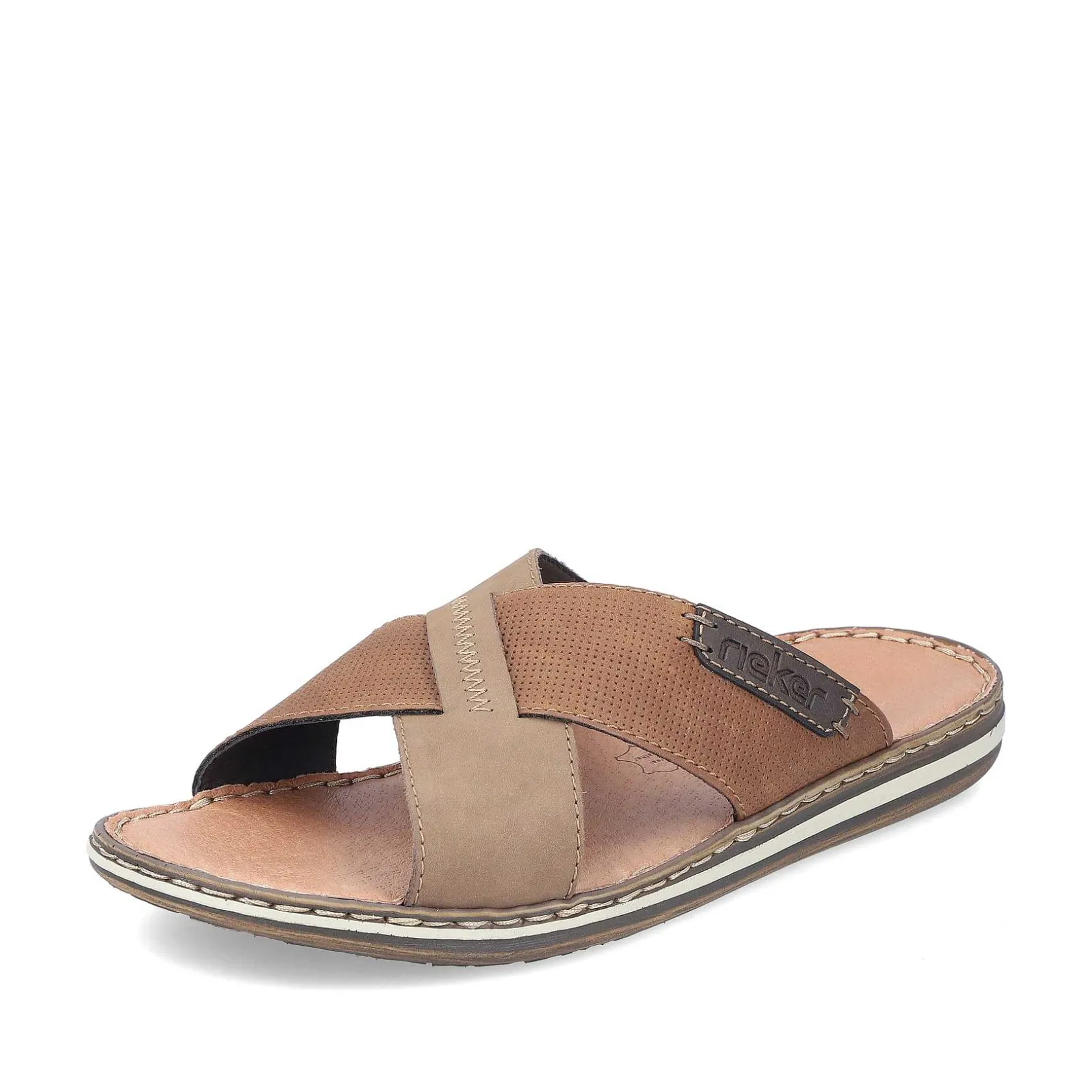 Rieker Mules & Slippers-Men'S Mules Light Brown
