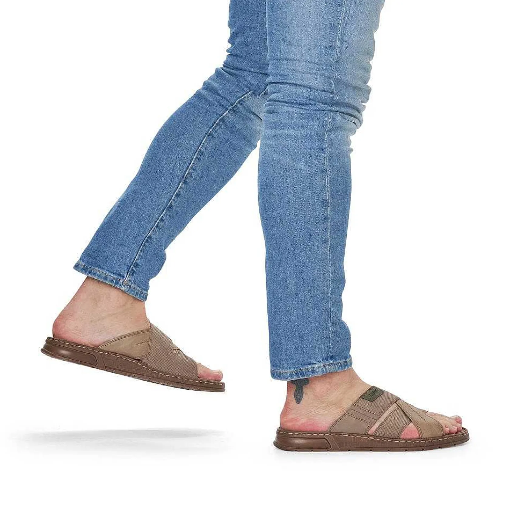 Rieker Mules & Slippers-Men'S Mules Nut Brown