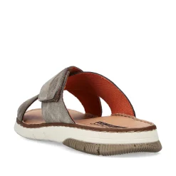 Rieker Summer Shoes-Men'S Mules Nut Brown