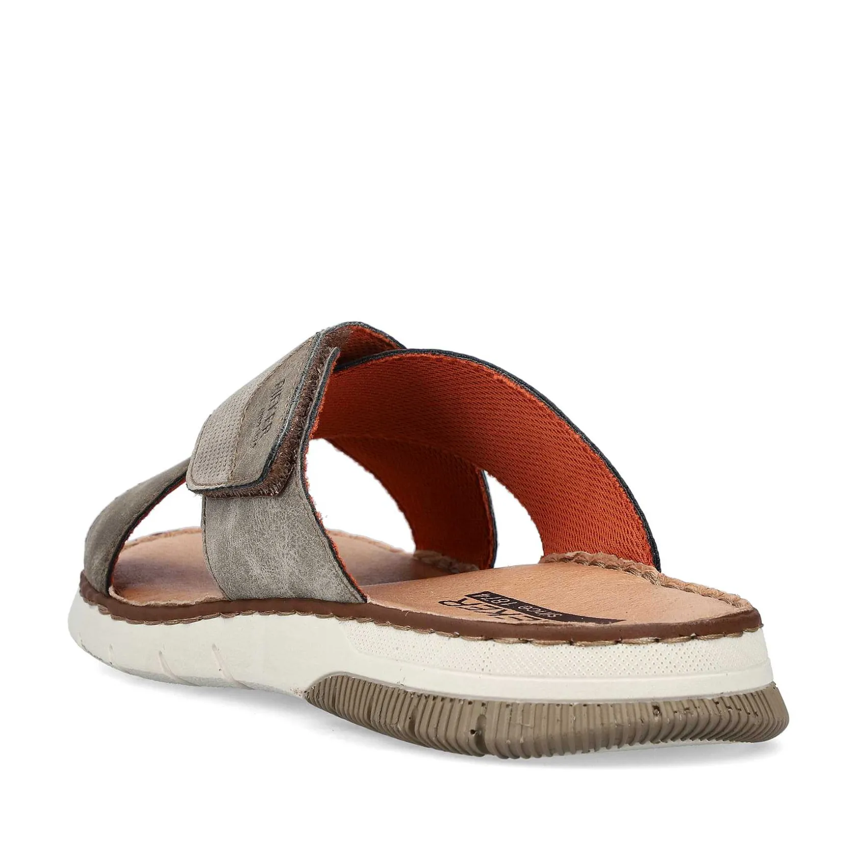 Rieker Summer Shoes-Men'S Mules Nut Brown