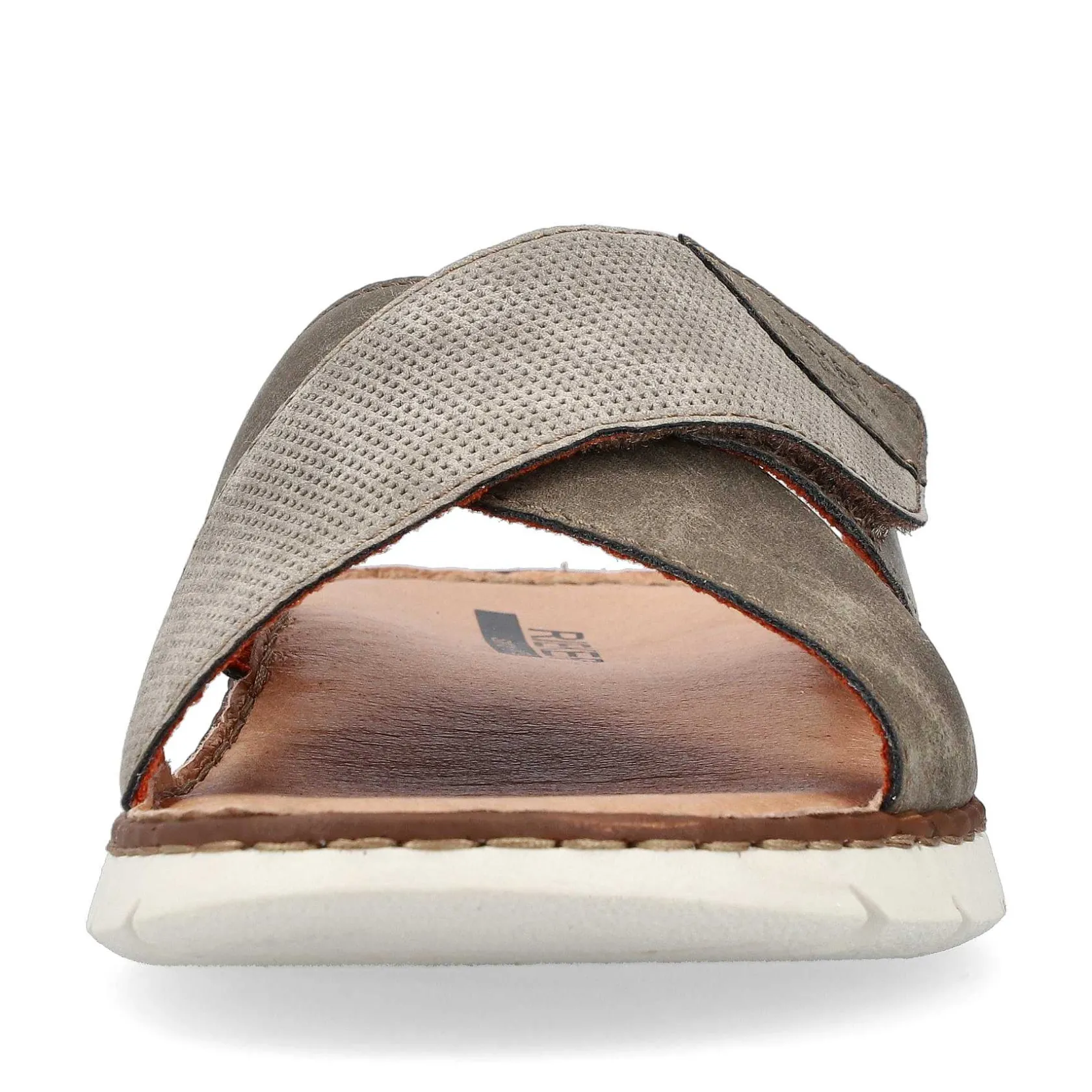 Rieker Summer Shoes-Men'S Mules Nut Brown