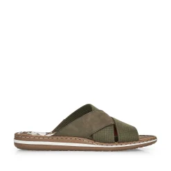 Rieker Mules & Slippers-Men'S Mules Olive Green