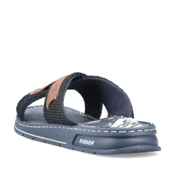 Rieker Mules & Slippers-Men'S Mules Pacific Blue-Brown