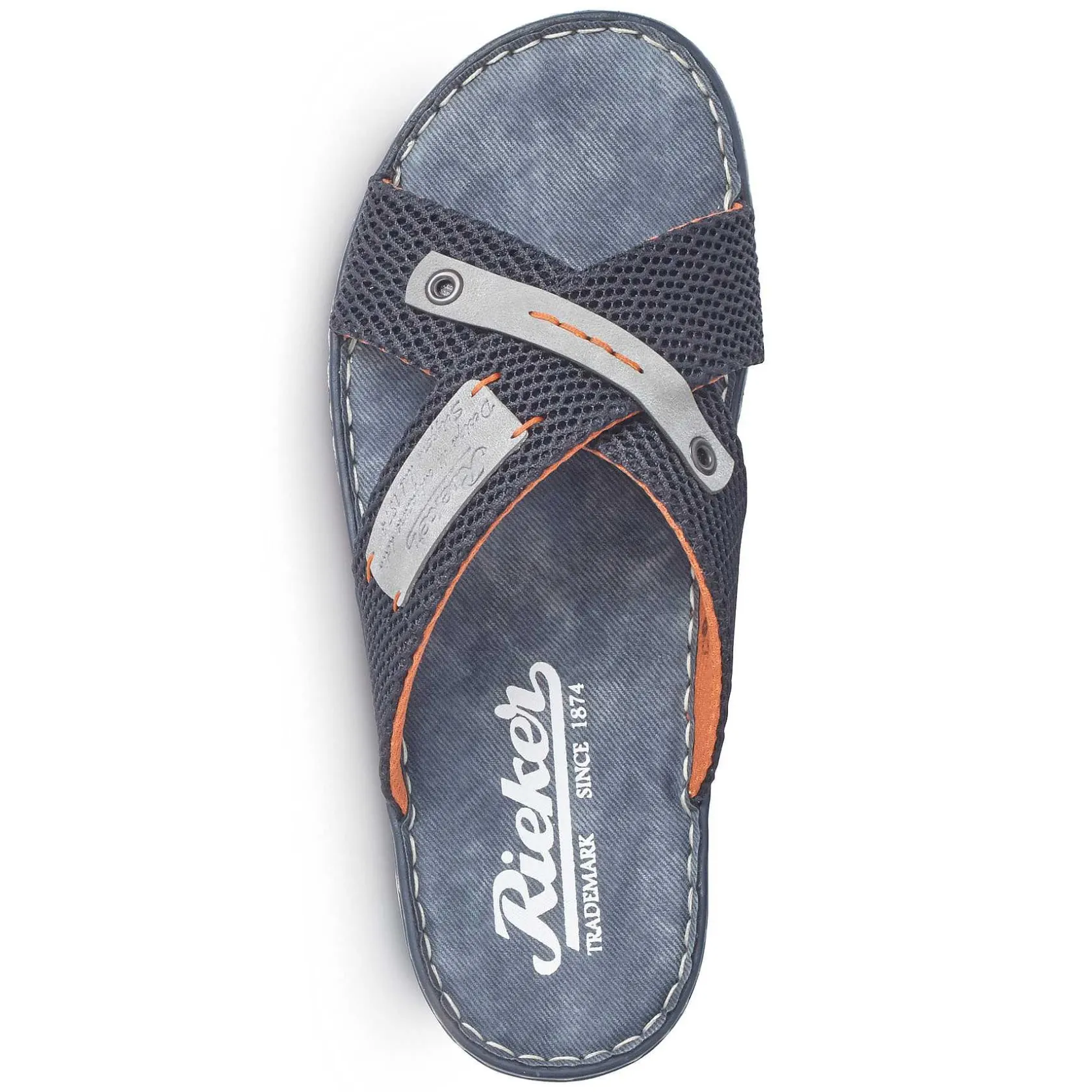 Rieker Mules & Slippers-Men'S Mules Pacific Blue