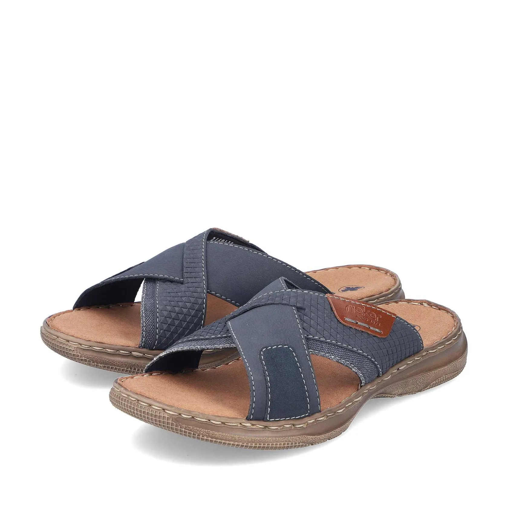 Rieker Mules & Slippers-Men'S Mules Slate Blue