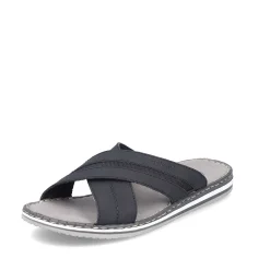 Rieker Mules & Slippers-Men'S Mules Steel Black